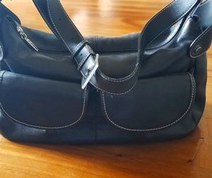 MAXX NEW YORK  leather shoulder bag